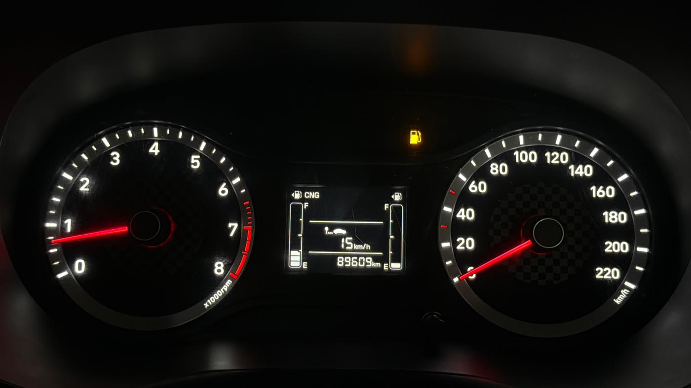2022 Hyundai AURA S 1.2 CNG, CNG, Manual, 89,601 km, Odometer Image