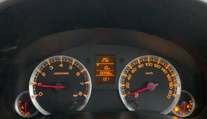 2012 Maruti Swift Dzire ZXI 1.2 BS IV, Petrol, Manual, 57,122 km, Odometer Image