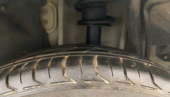 2017 Tata Tiago XZA PETROL, Petrol, Automatic, 66,864 km, Left Rear Tyre Tread