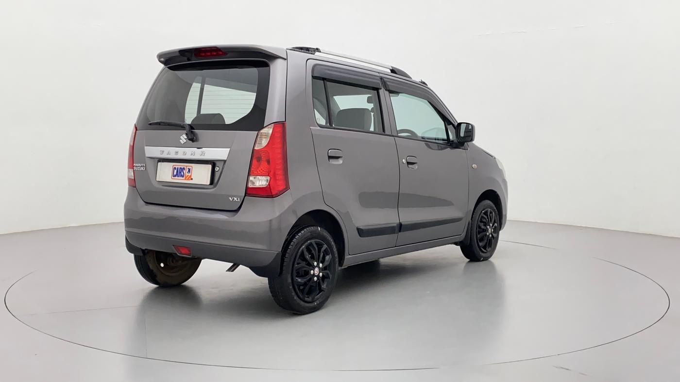 2012 Maruti Wagon R 1.0 VXI, Petrol, Manual, 37,927 km, Right Back Diagonal
