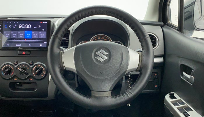 2012 Maruti Wagon R 1.0 VXI, Petrol, Manual, 37,927 km, Steering Wheel Close Up
