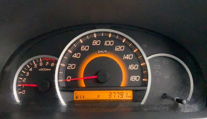 2012 Maruti Wagon R 1.0 VXI, Petrol, Manual, 37,927 km, Odometer Image