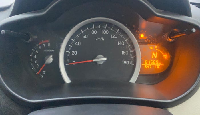 2015 Maruti Celerio VXI AMT, Petrol, Automatic, 81,580 km, Odometer Image