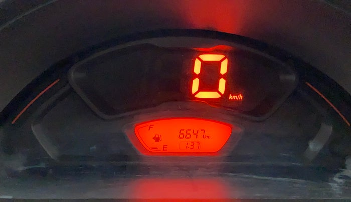 2020 Maruti S PRESSO VXI, Petrol, Manual, 6,980 km, Odometer Image
