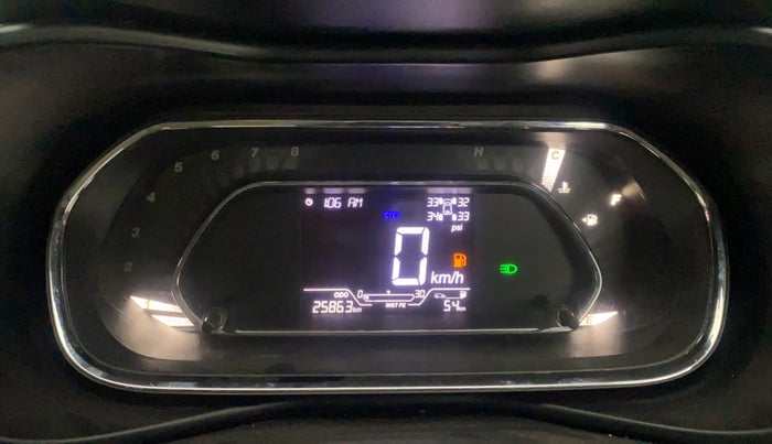 2020 Tata NEXON XZ PLUS (O) PETROL DUAL TONE, Petrol, Manual, 25,863 km, Odometer Image