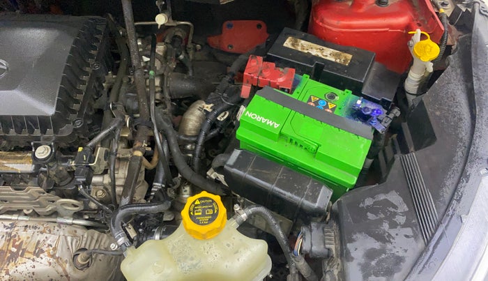 2020 Tata NEXON XZ PLUS (O) PETROL DUAL TONE, Petrol, Manual, 25,863 km, Engine View - Left