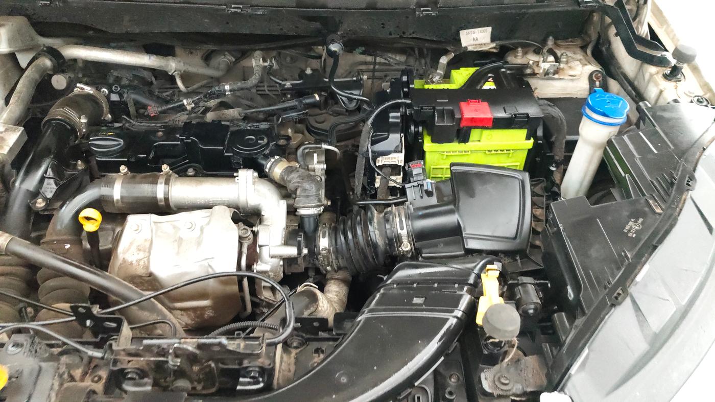 2018 Ford Ecosport TITANIUM 1.5L DIESEL, Diesel, Manual, 1,34,447 km, Engine View - Left