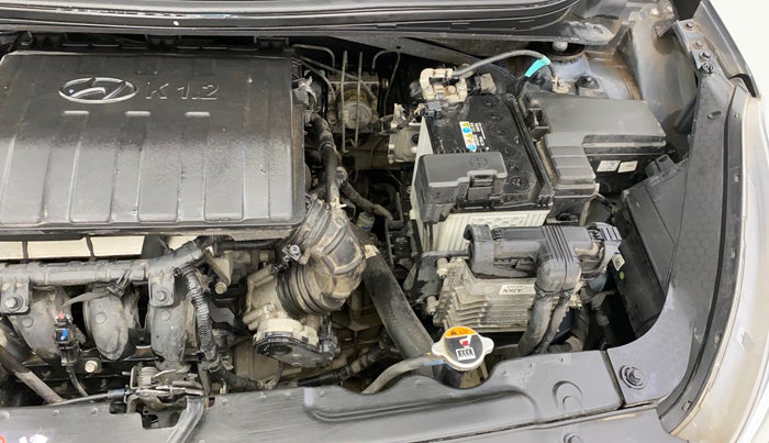 2021 Hyundai GRAND I10 NIOS ASTA AMT 1.2 KAPPA VTVT, Petrol, Automatic, 28,898 km, Engine View - Left