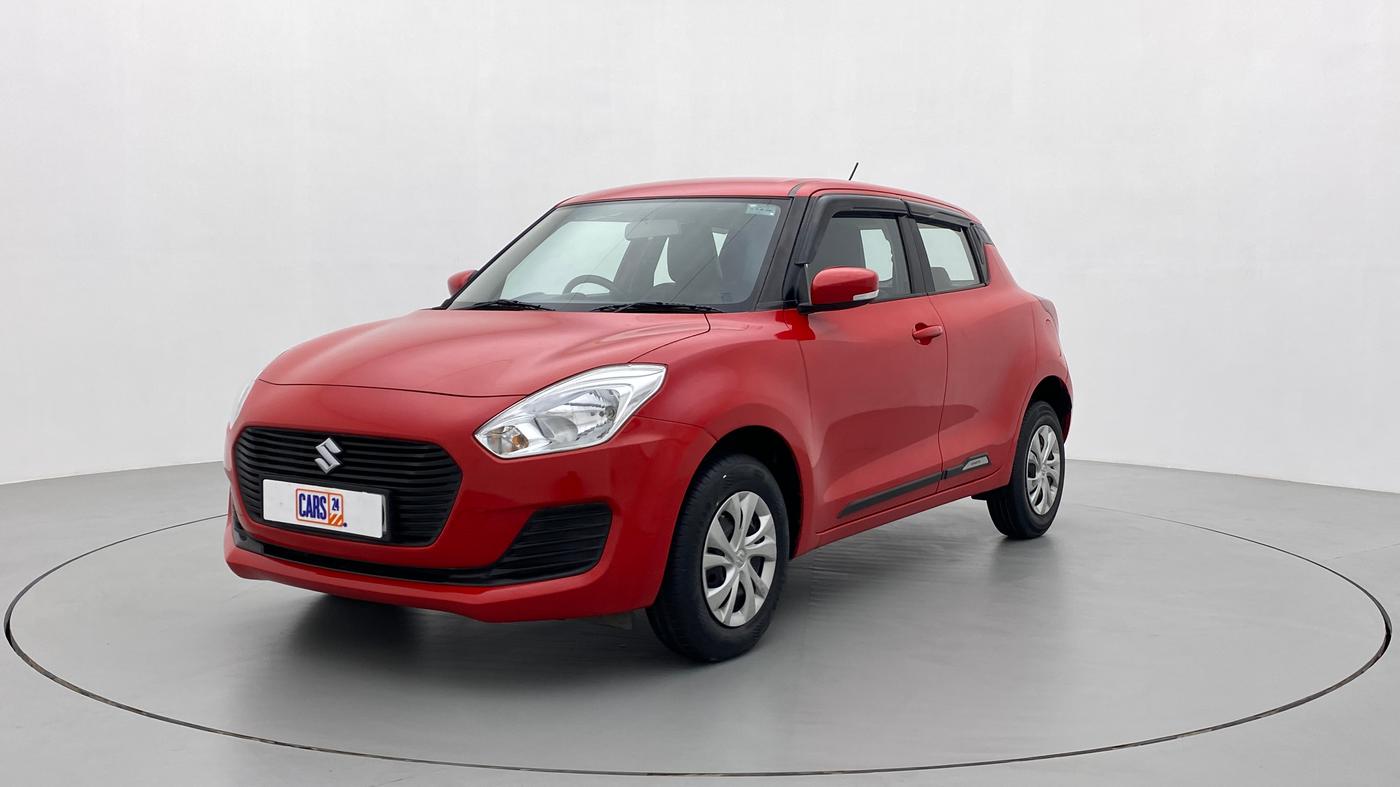2018 Maruti Swift VXI D, Petrol, Manual, 53,020 km, Left Front Diagonal