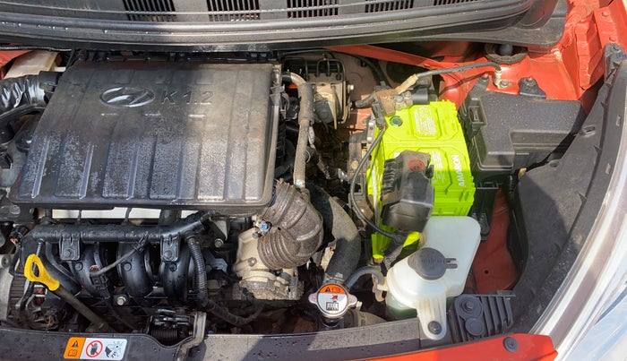 2019 Hyundai Grand i10 SPORTZ 1.2 KAPPA VTVT, Petrol, Manual, 15,126 km, Engine View - Left