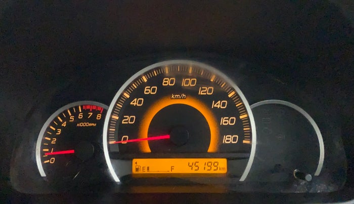 2015 Maruti Wagon R 1.0 VXI, Petrol, Manual, 45,199 km, Odometer Image