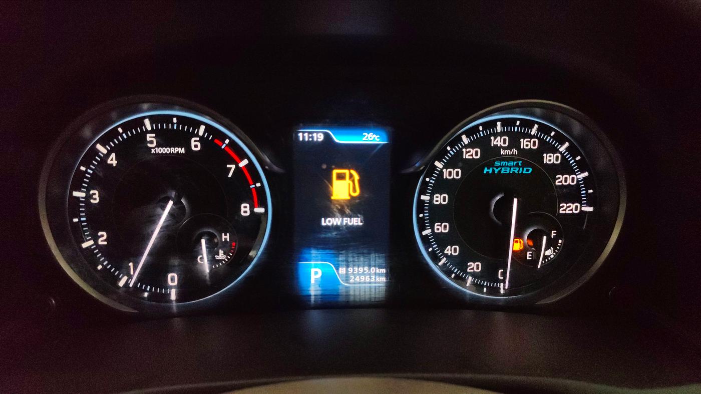 2021 Maruti Ertiga ZXI AT SHVS, Petrol, Automatic, 24,963 km, Odometer Image
