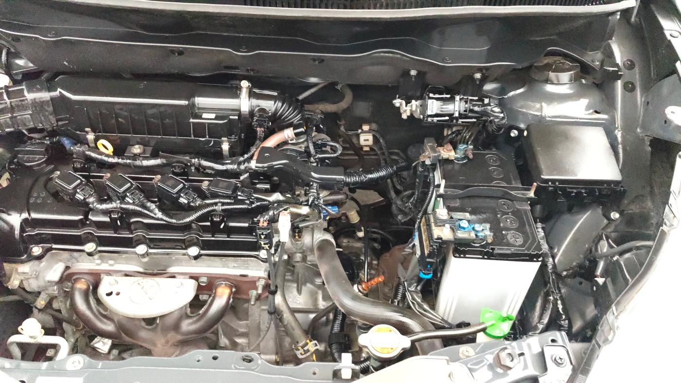 2021 Maruti Ertiga ZXI AT SHVS, Petrol, Automatic, 24,963 km, Engine View - Left