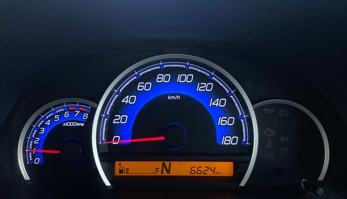 2018 Maruti Wagon R 1.0 VXI OPT AMT, Petrol, Automatic, 7,024 km, Odometer Image