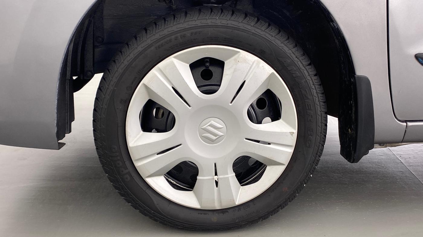 2018 Maruti Wagon R 1.0 VXI OPT AMT, Petrol, Automatic, 7,024 km, Left Front Wheel