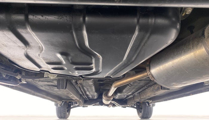2018 Maruti Wagon R 1.0 VXI OPT AMT, Petrol, Automatic, 7,024 km, Rear Underbody