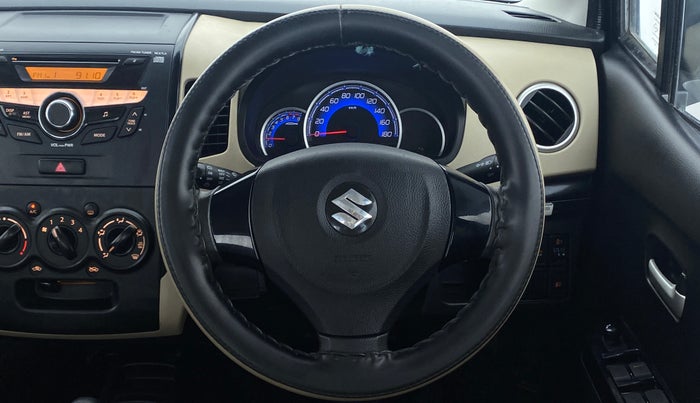 2018 Maruti Wagon R 1.0 VXI OPT AMT, Petrol, Automatic, 7,024 km, Steering Wheel Close Up