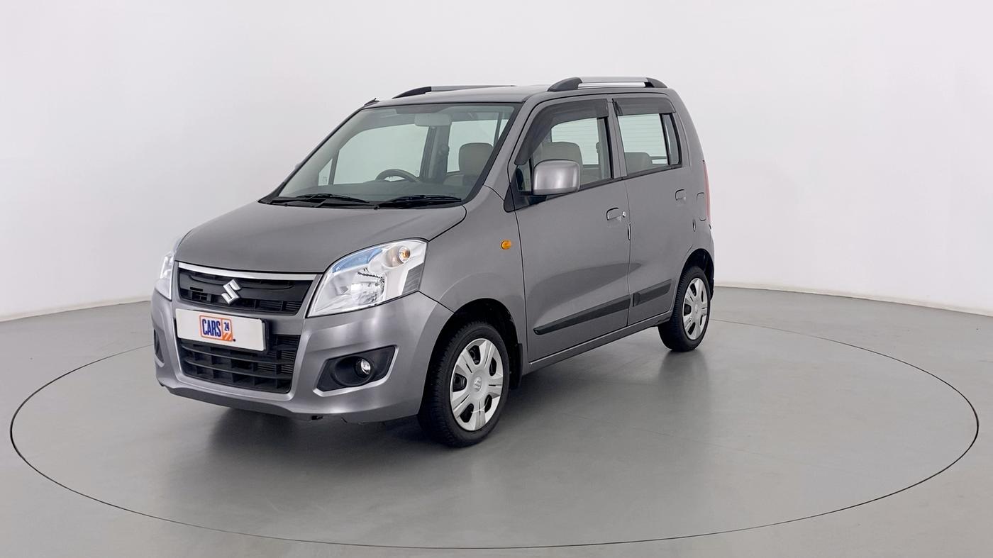 2018 Maruti Wagon R 1.0 VXI OPT AMT, Petrol, Automatic, 7,024 km, Left Front Diagonal