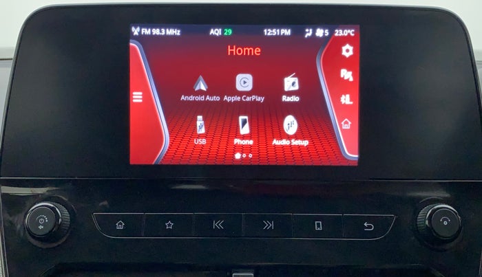 2022 Tata Harrier XT PLUS 2.0L KRYOTEC DARK EDITON, Diesel, Manual, 13,768 km, Infotainment System