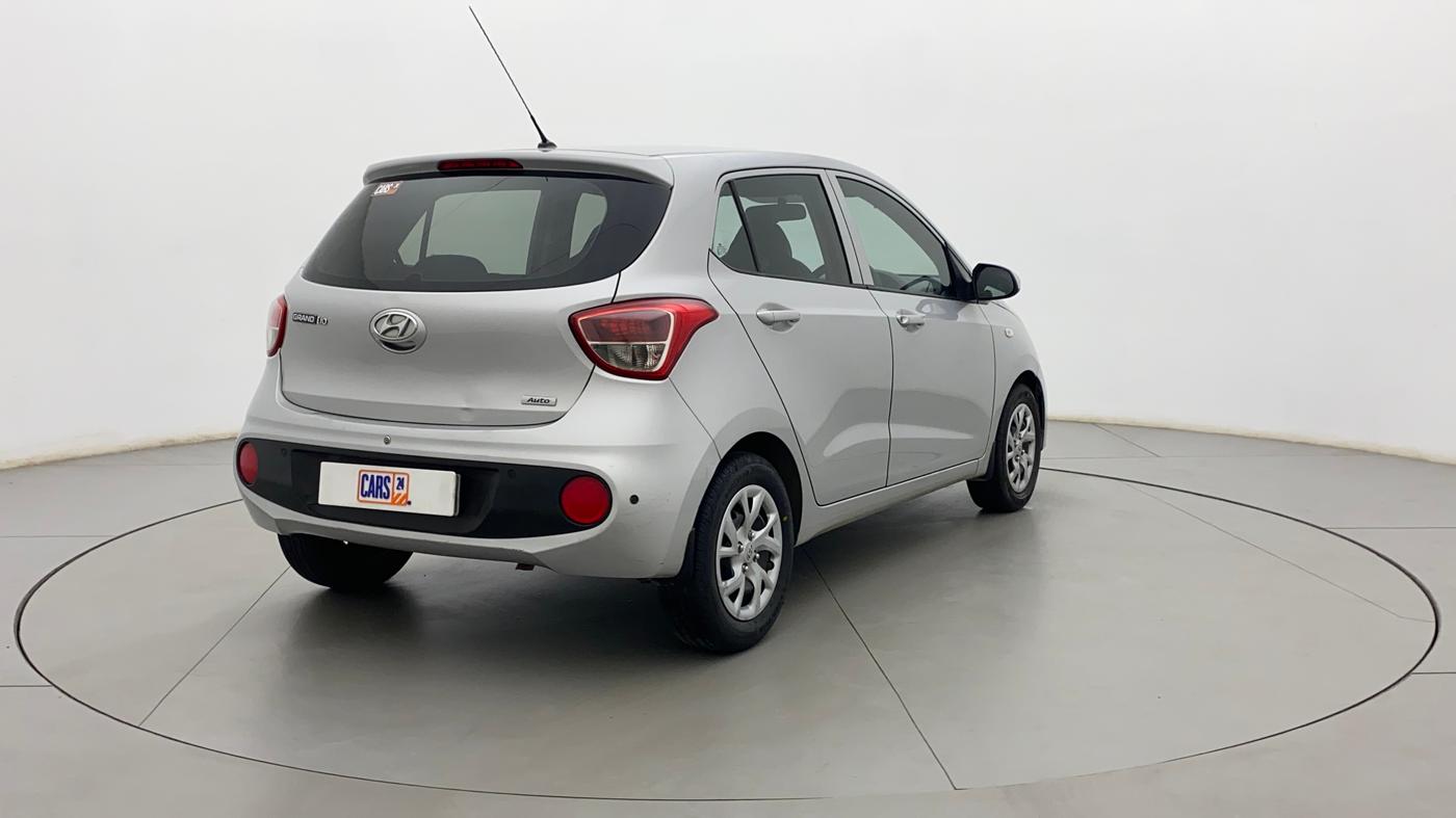 2017 Hyundai Grand i10 MAGNA AT 1.2 KAPPA VTVT, Petrol, Automatic, 62,458 km, Right Back Diagonal
