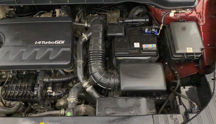 2022 KIA CARENS LUXURY PLUS 1.4 PETROL DCT 7 STR, Petrol, Automatic, 37,117 km, Engine View - Left