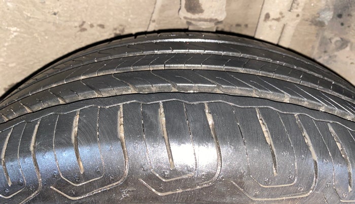 2018 Tata NEXON XZA PLUS PETROL, Petrol, Automatic, 55,388 km, Left Rear Tyre Tread