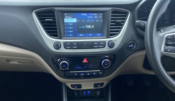 2019 Hyundai Verna 1.6 SX VTVT (O), Petrol, Manual, 19,522 km, Air Conditioner