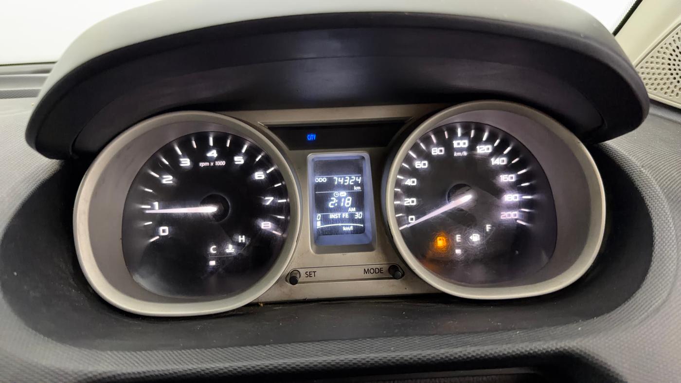 2017 Tata TIGOR XZ PETROL, CNG, Manual, 74,324 km, Odometer Image