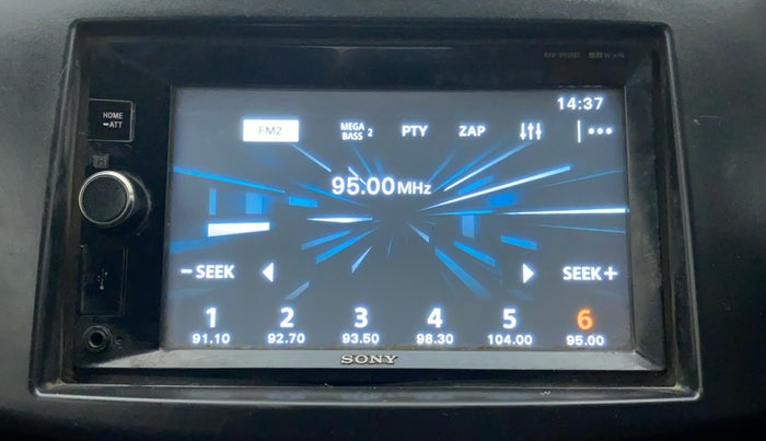 2016 Maruti Swift VXI, Petrol, Manual, 58,408 km, Infotainment System
