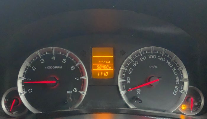 2016 Maruti Swift VXI, Petrol, Manual, 58,408 km, Odometer Image