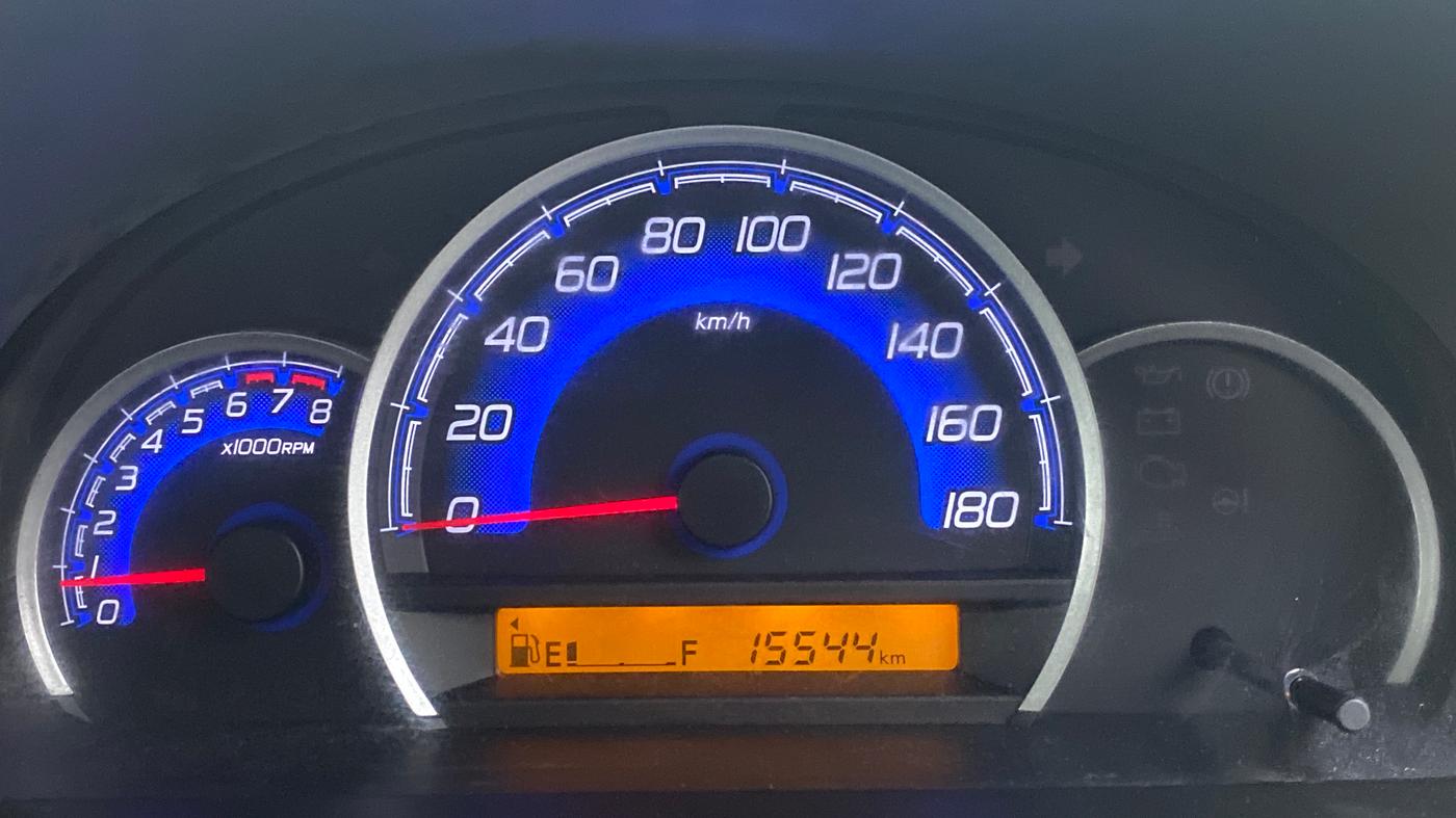 2018 Maruti Wagon R 1.0 VXI, Petrol, Manual, 15,855 km, Odometer Image