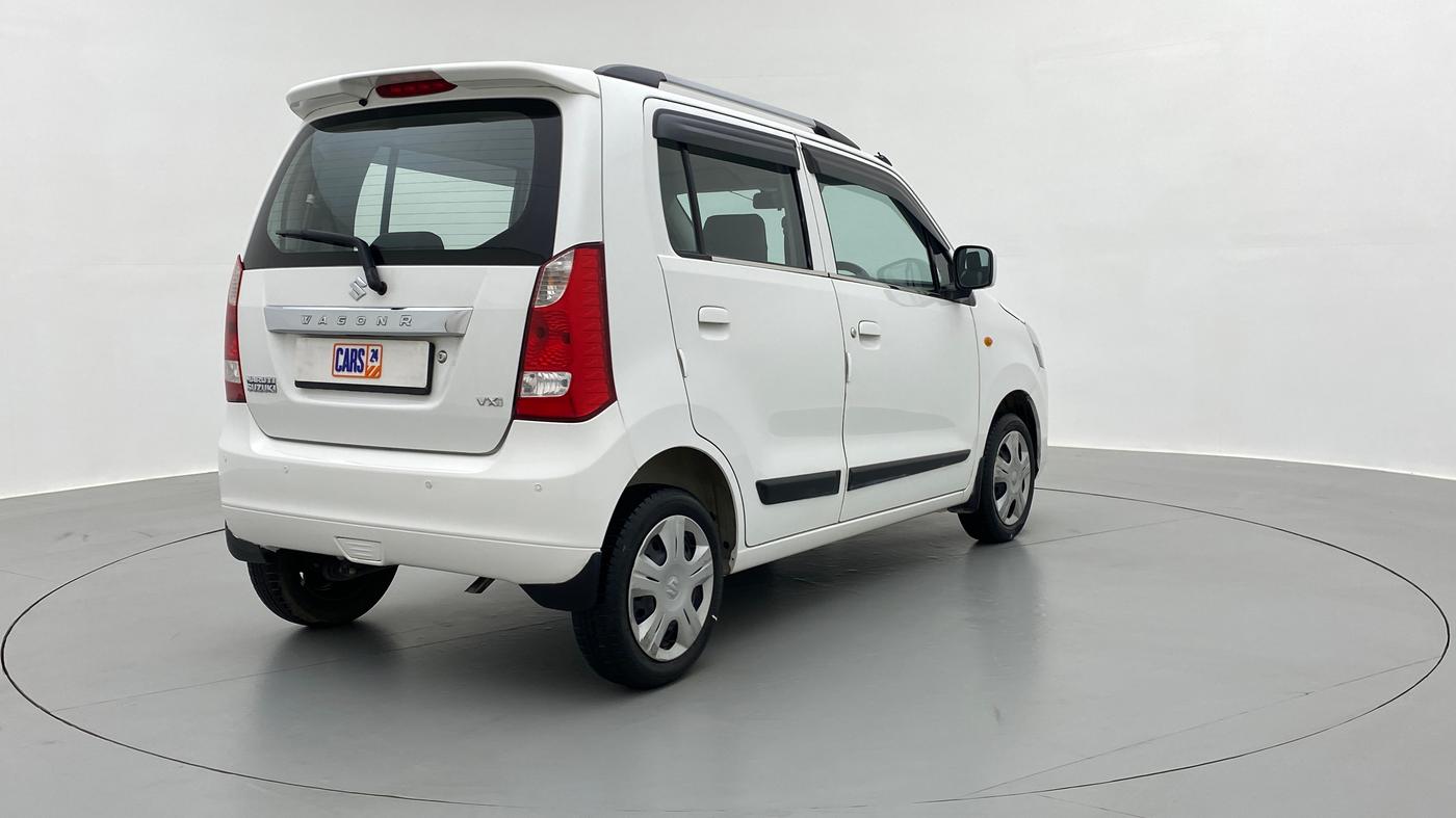 2018 Maruti Wagon R 1.0 VXI, Petrol, Manual, 15,855 km, Right Back Diagonal