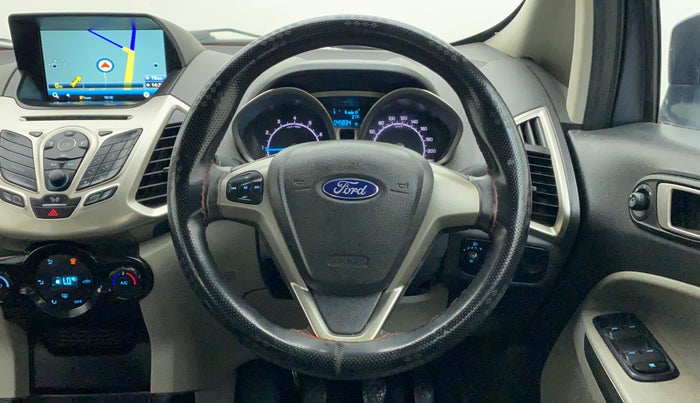 2017 Ford Ecosport TITANIUM 1.5L PETROL, Petrol, Manual, 45,944 km, Steering Wheel Close Up