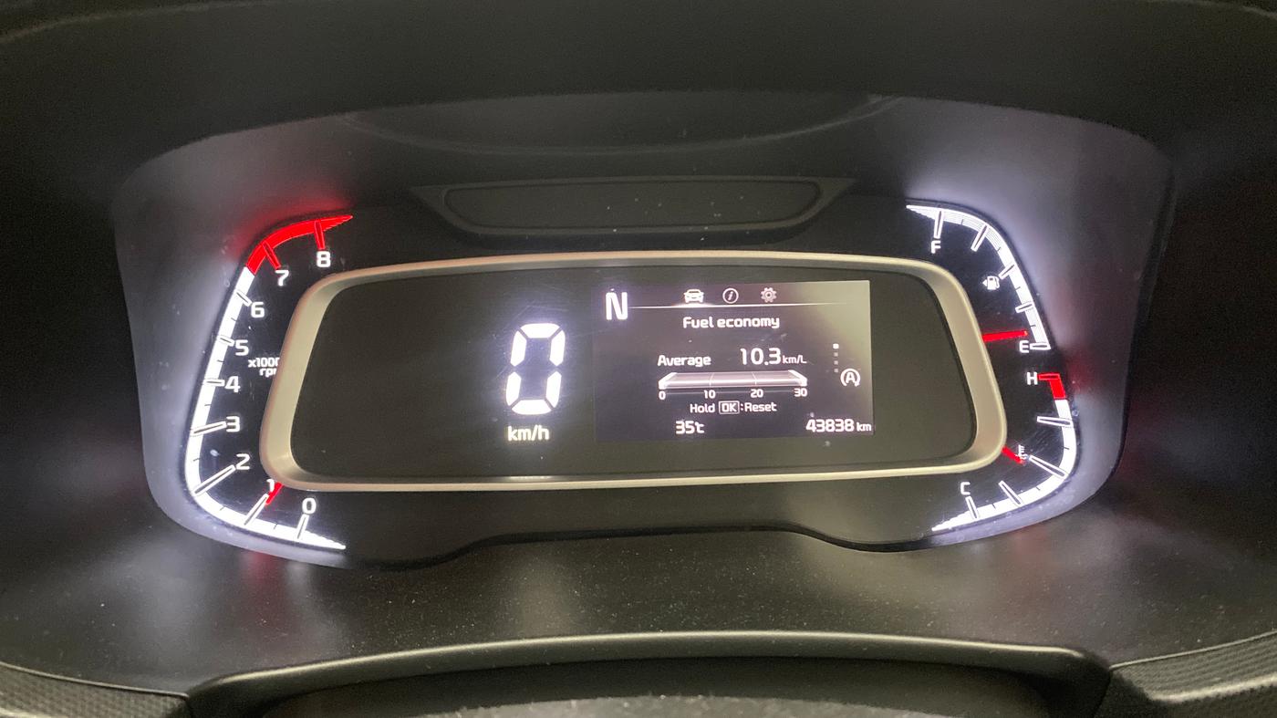 2023 KIA SONET HTX 1.0 IMT, Petrol, Manual, 43,834 km, Odometer Image