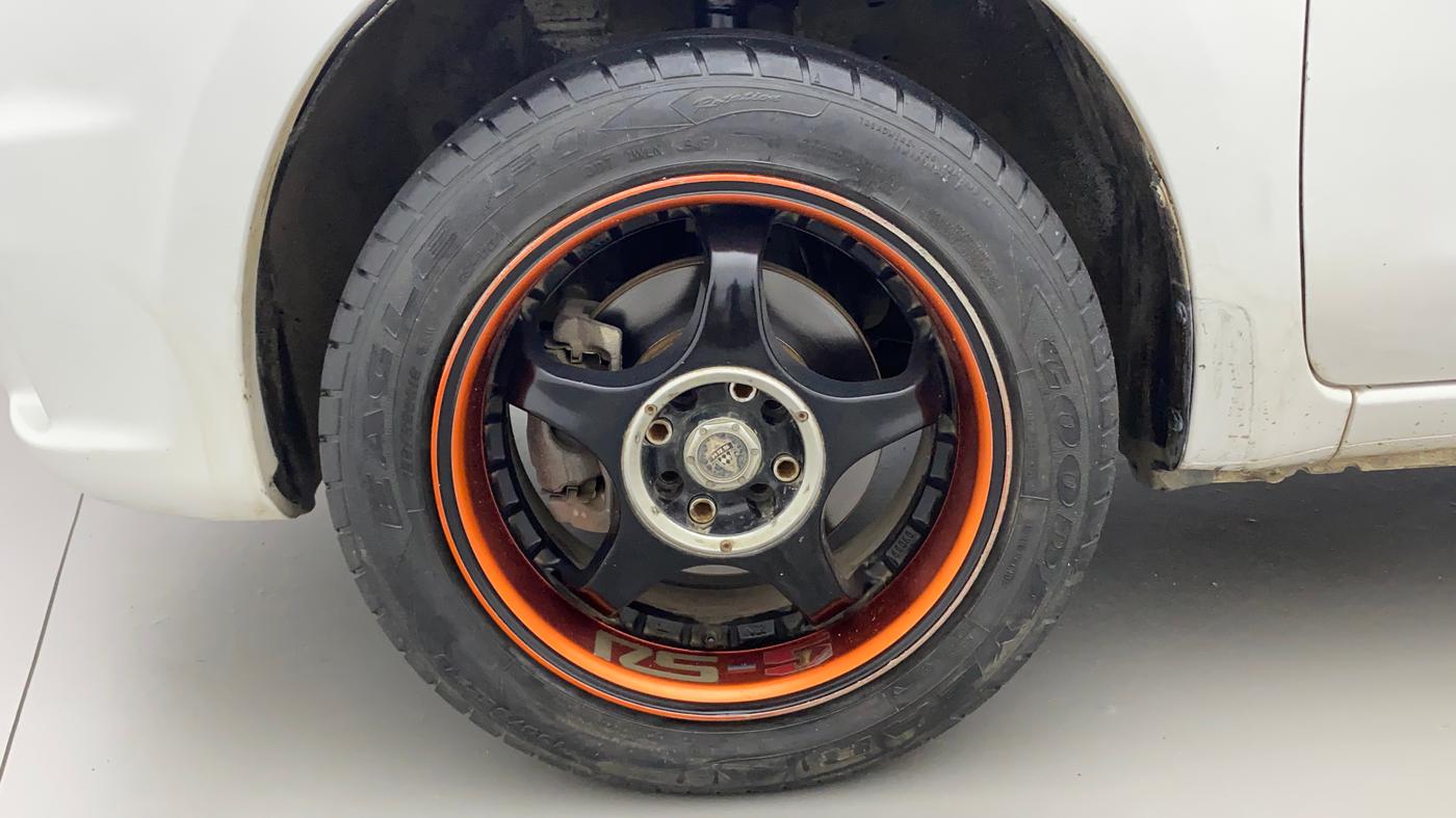 2017 Nissan Micra Active XV SAFETY PACK, Petrol, Manual, 1,11,131 km, Left Front Wheel