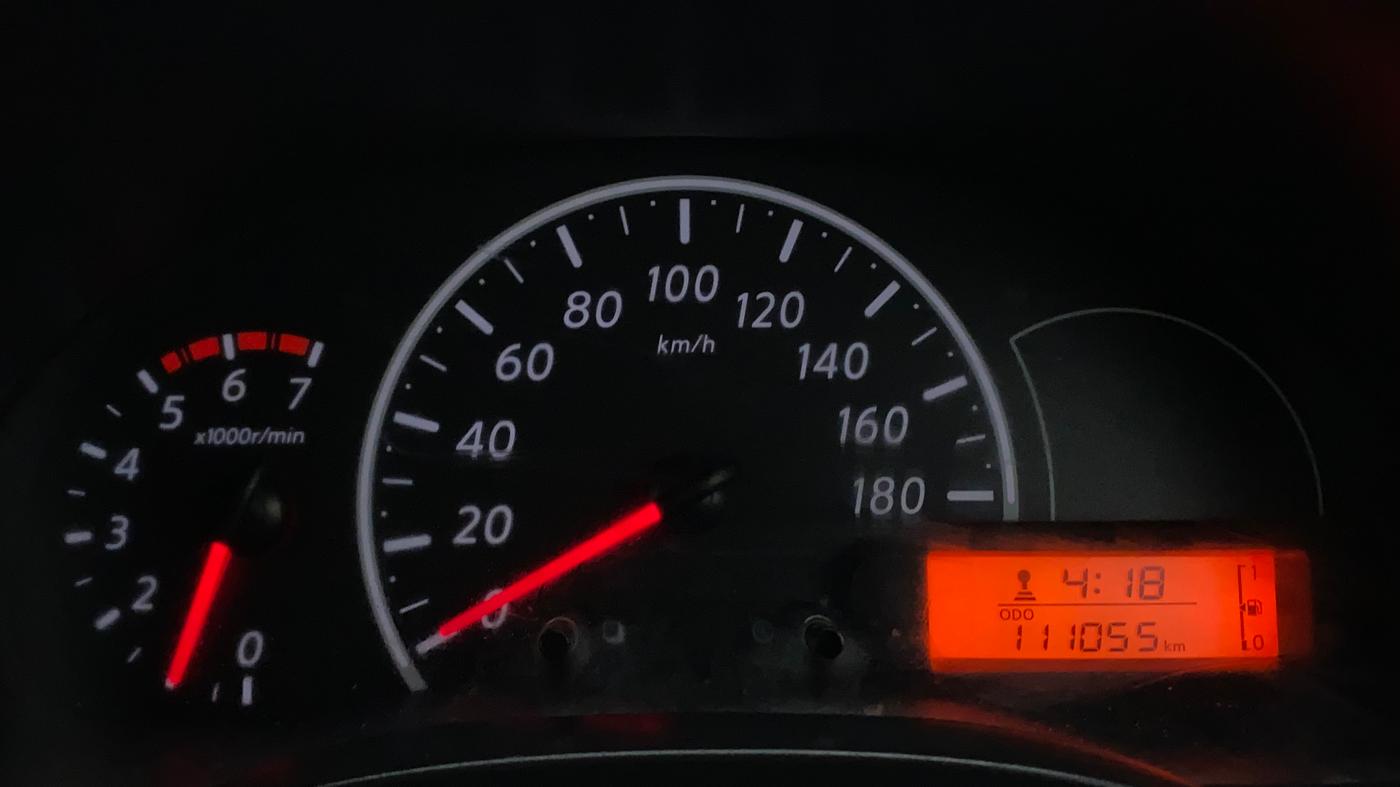 2017 Nissan Micra Active XV SAFETY PACK, Petrol, Manual, 1,11,131 km, Odometer Image