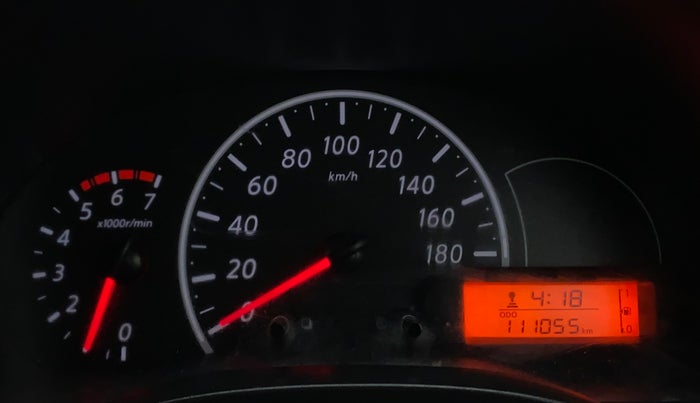 2017 Nissan Micra Active XV SAFETY PACK, Petrol, Manual, 1,11,131 km, Odometer Image