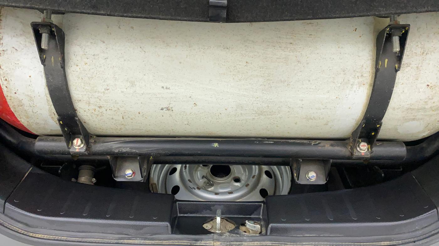 2014 Maruti Wagon R 1.0 LXI CNG, CNG, Manual, 71,327 km, Boot Inside