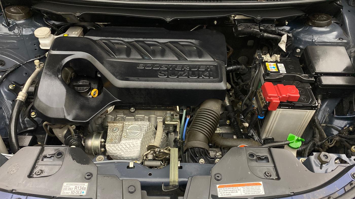 2025 Maruti FRONX ALPHA 1.0L TURBO 6 AT, Petrol, Automatic, 34,614 km, Engine View
