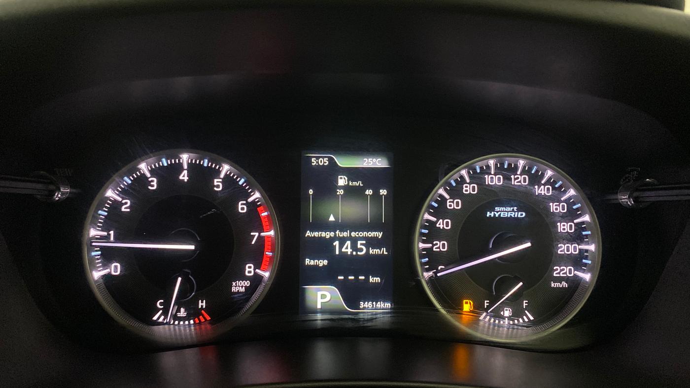 2025 Maruti FRONX ALPHA 1.0L TURBO 6 AT, Petrol, Automatic, 34,614 km, Odometer Image