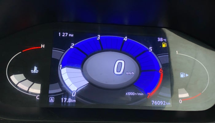 2021 Nissan MAGNITE XV PREMIUM, Petrol, Manual, 76,083 km, Odometer Image