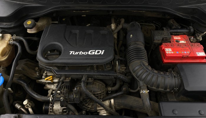 2022 KIA SONET HTX 1.0 IMT, Petrol, Manual, 89,713 km, Engine View