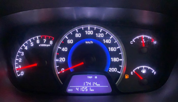 2017 Hyundai Grand i10 MAGNA 1.2 KAPPA VTVT, Petrol, Manual, 41,051 km, Odometer Image