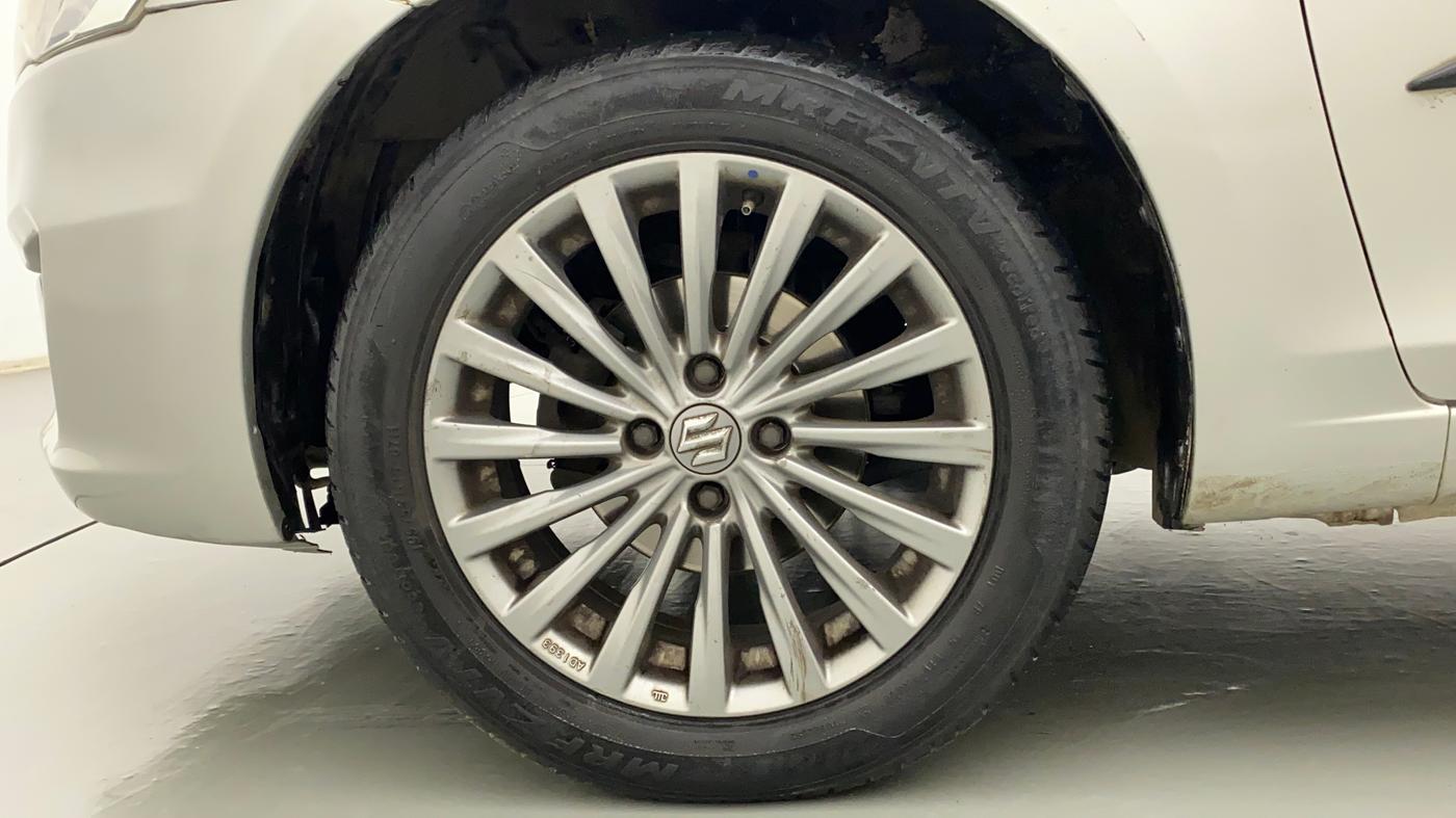 2016 Maruti Ciaz ZXI+ RS, Petrol, Manual, 50,234 km, Left Front Wheel