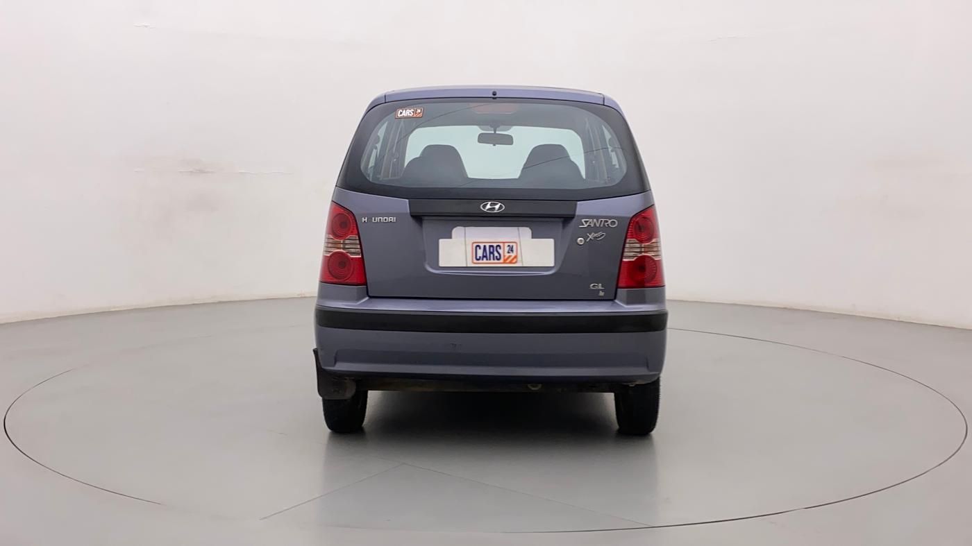 2011 Hyundai Santro Xing GL PLUS, Petrol, Manual, 78,152 km, Back/Rear