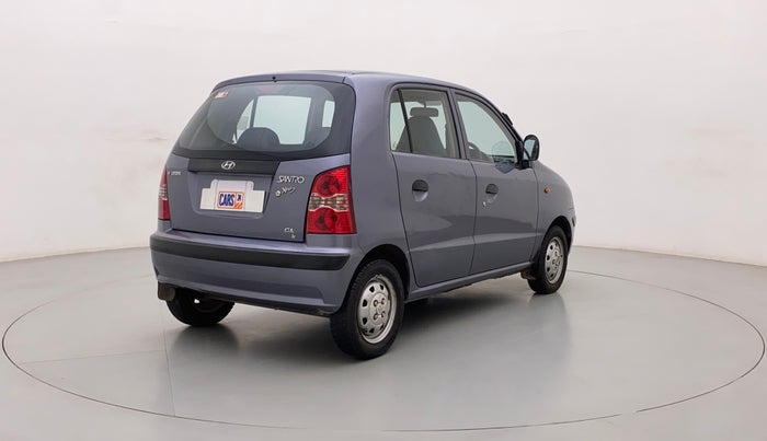2011 Hyundai Santro Xing GL PLUS, Petrol, Manual, 78,152 km, Right Back Diagonal