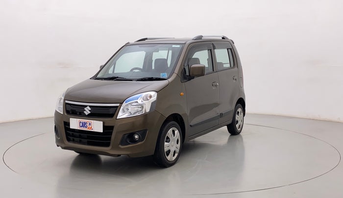 2017 Maruti Wagon R 1.0 VXI AMT, Petrol, Automatic, 86,605 km, Left Front Diagonal