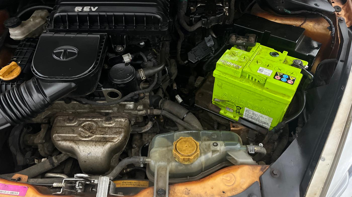 2017 Tata Tiago XM PETROL, CNG, Manual, 88,976 km, Engine View - Left