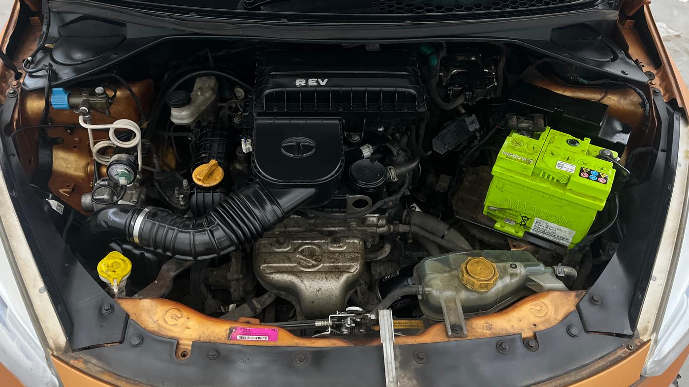 2017 Tata Tiago XM PETROL, CNG, Manual, 88,976 km, Engine View