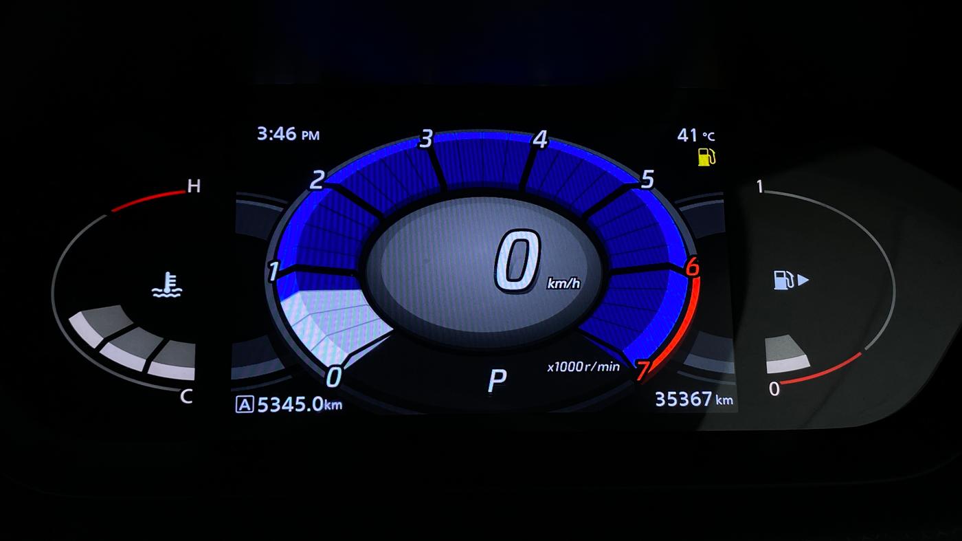 2021 Nissan MAGNITE XV PREMIUM TURBO CVT DUAL TONE, Petrol, Automatic, 35,358 km, Odometer Image